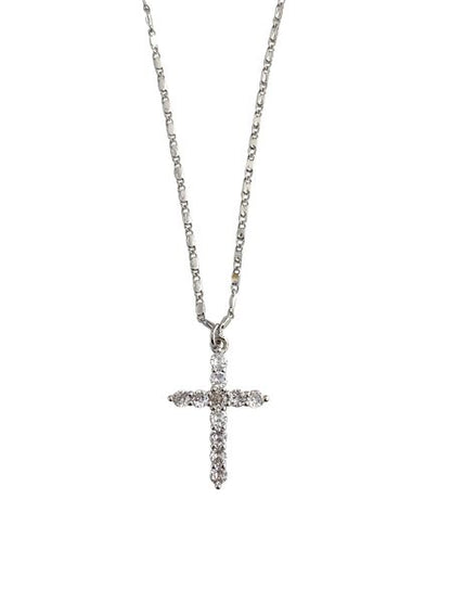 CZ Cross Necklace