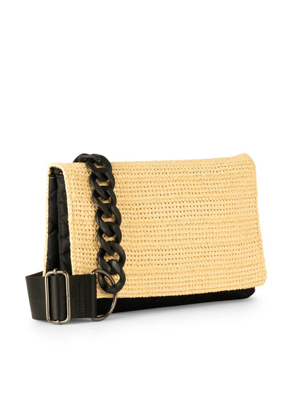 Lexi Raffia Crossbody