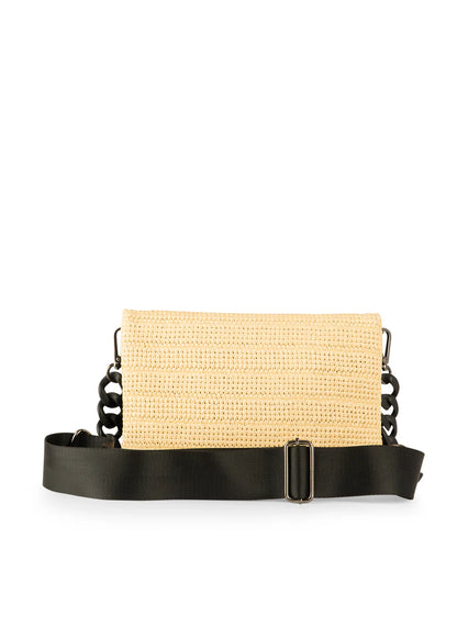 Lexi Raffia Crossbody