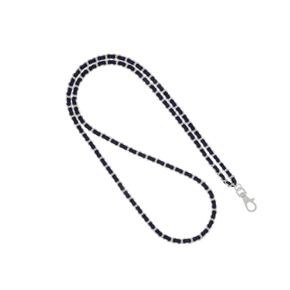 Napa Navy Crossbody Phone Chain