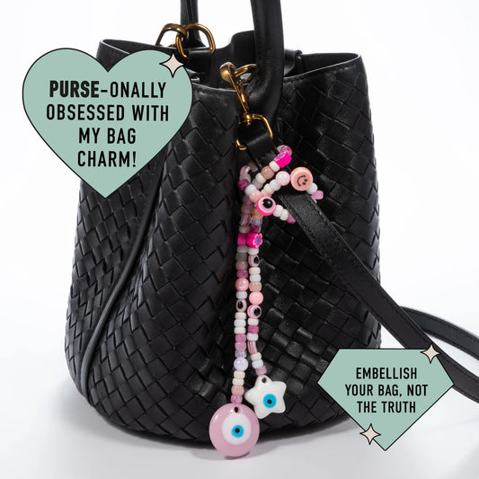 Pink Paradise Bag Charm