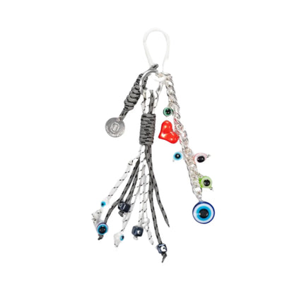 Charcoal Chic Bag Charm