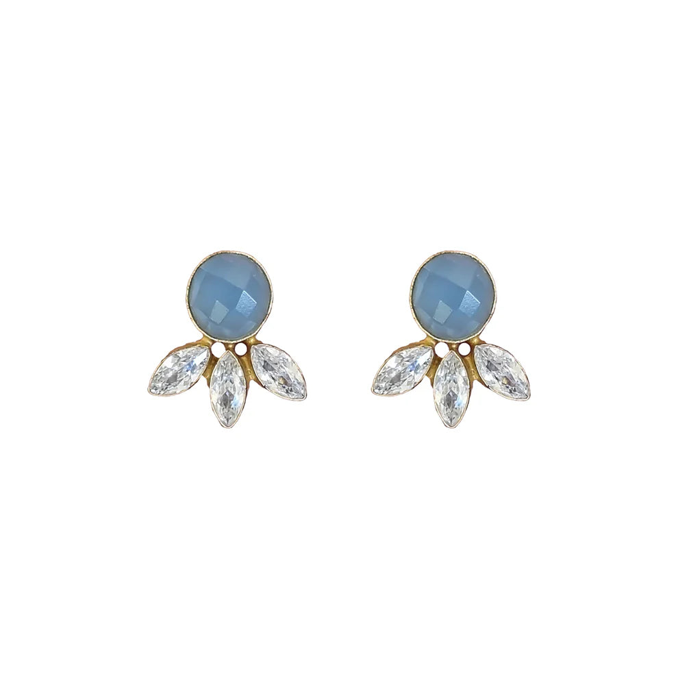 Fiore Stud in Chalcedony