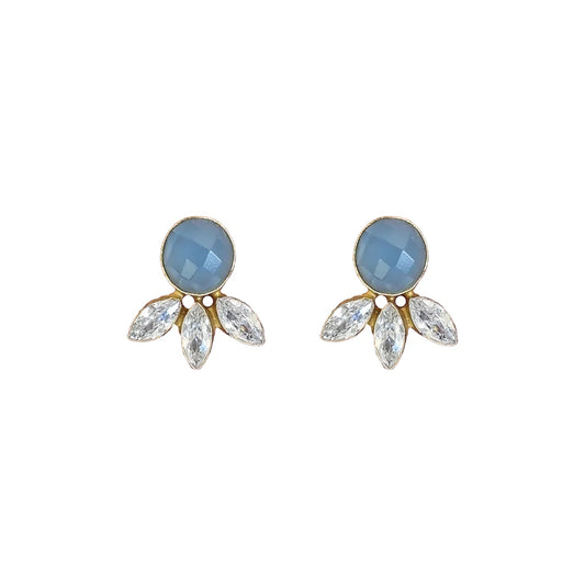 Fiore Stud in Chalcedony