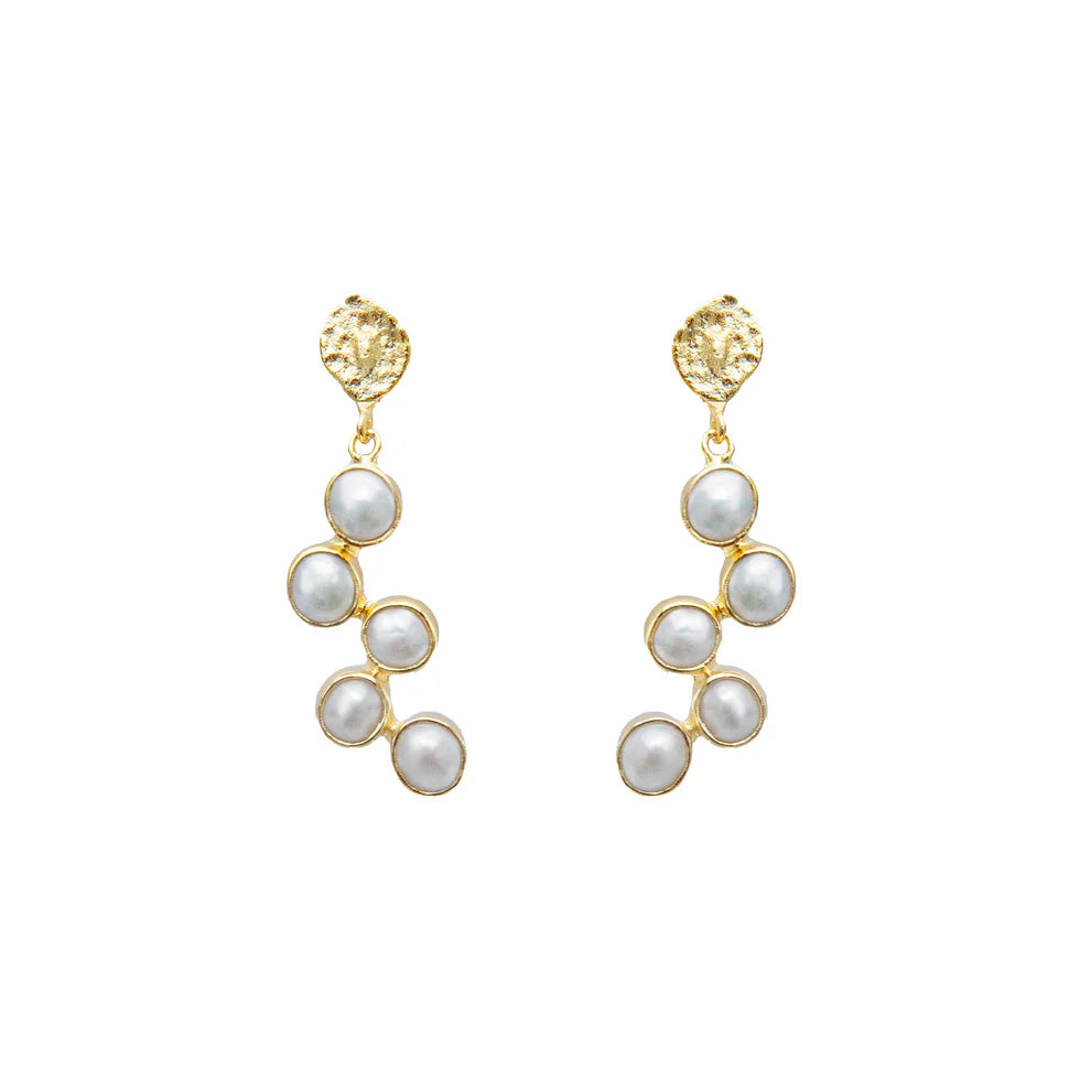 Celestial Pearl Earrings