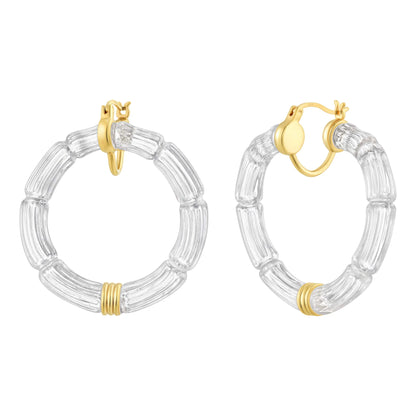 Gala Bamboo Hoops