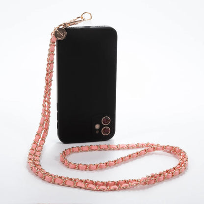 Rose Gold Pinklet Crossbody Phone Chain