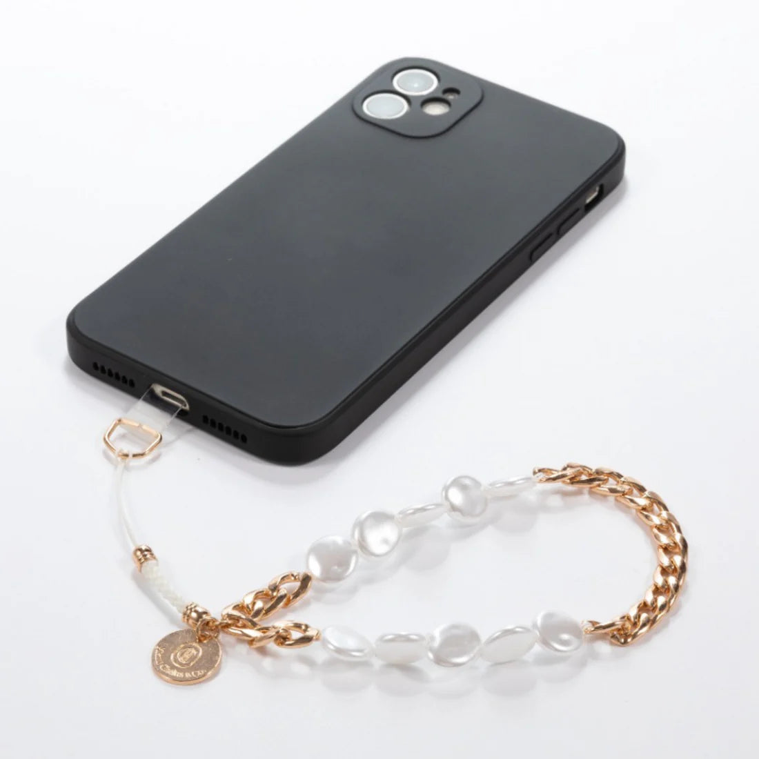 Crown Jewel Gold Phone Charm