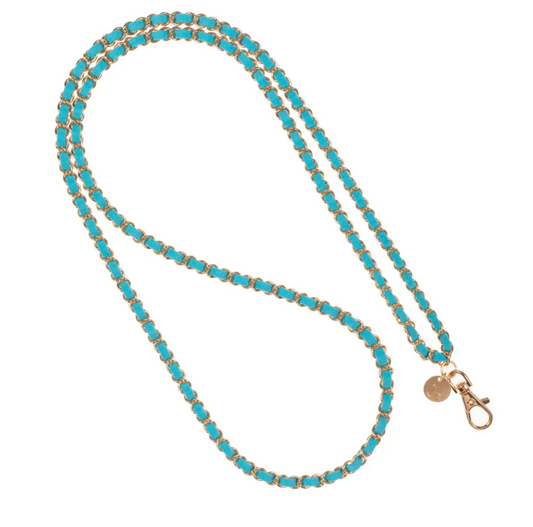 Sky Blue Crossbody Phone Chain