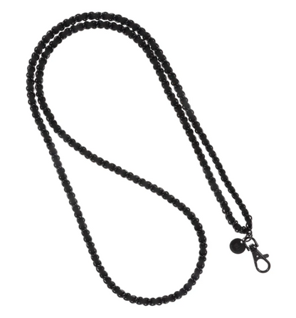 Black on Black Crossbody Phone Chain