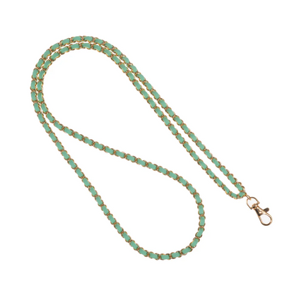 Fresh Mint Crossbody Phone Chain