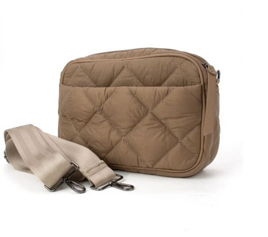 Noa Toast Puffer Cargo Camera Crossbody