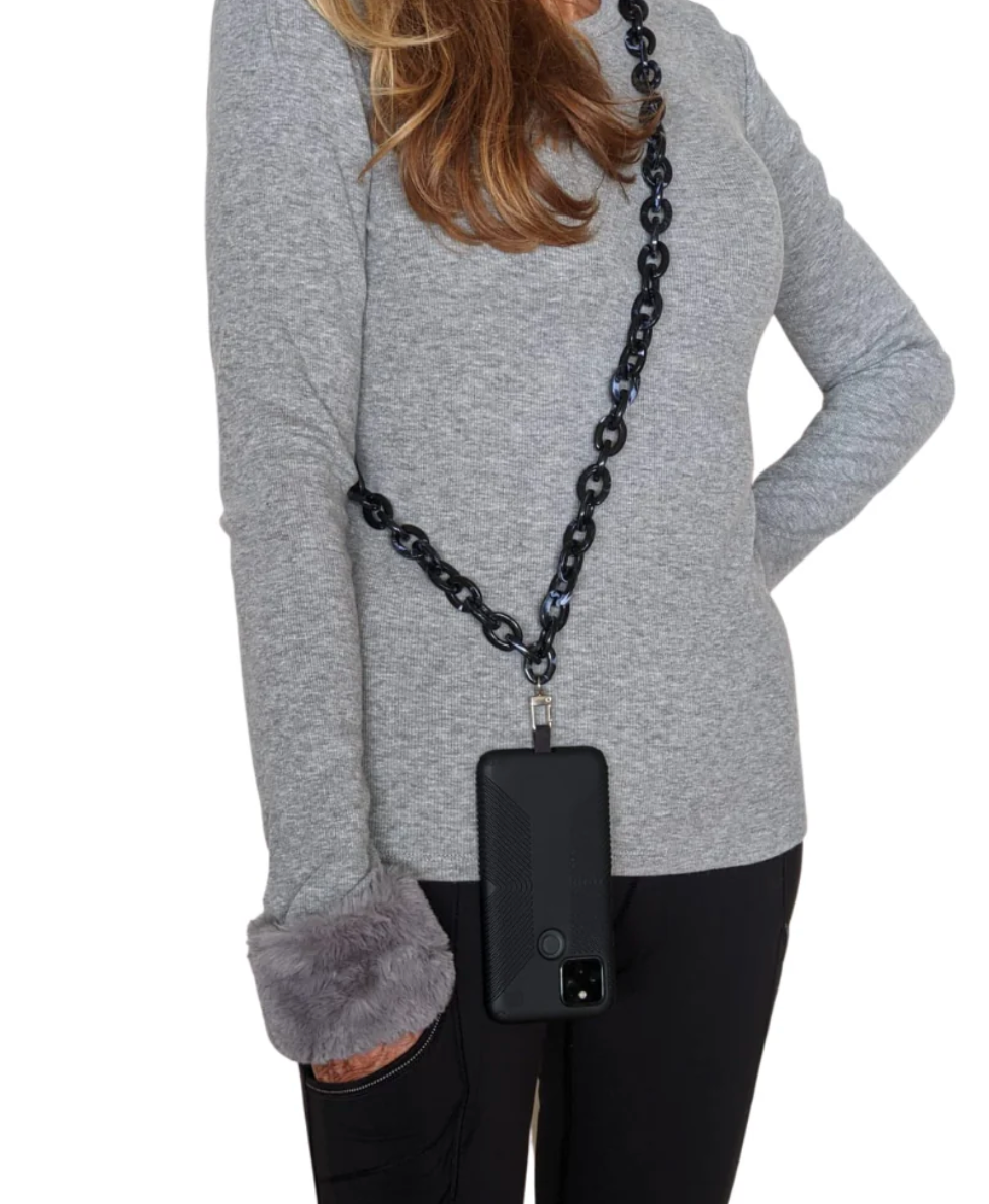 Boss Black Crossbody Phone Chain