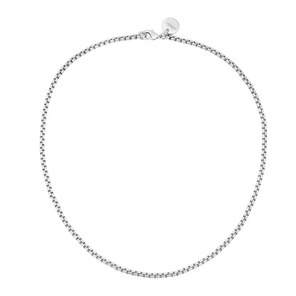 Thin Luciana Box Chain Necklace