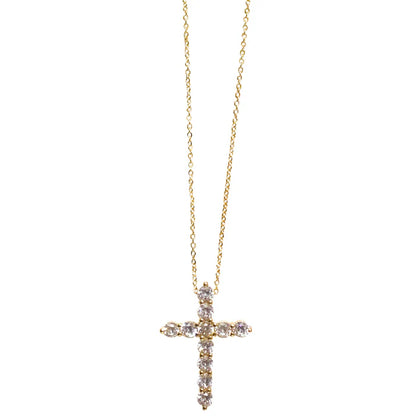 CZ Cross Necklace