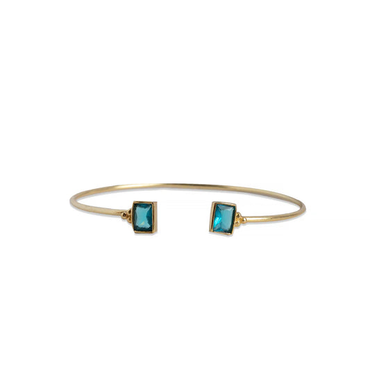 Box Two Tone Bracelet