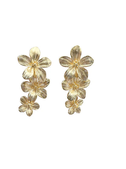 Flower Drop Earring