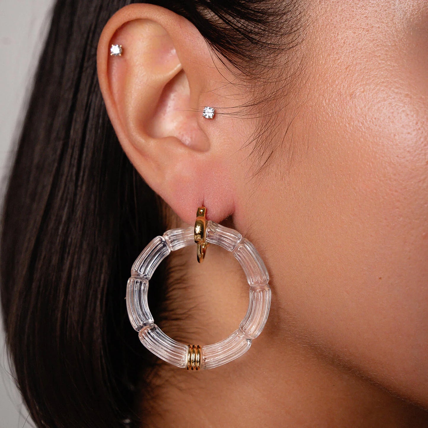 Gala Bamboo Hoops