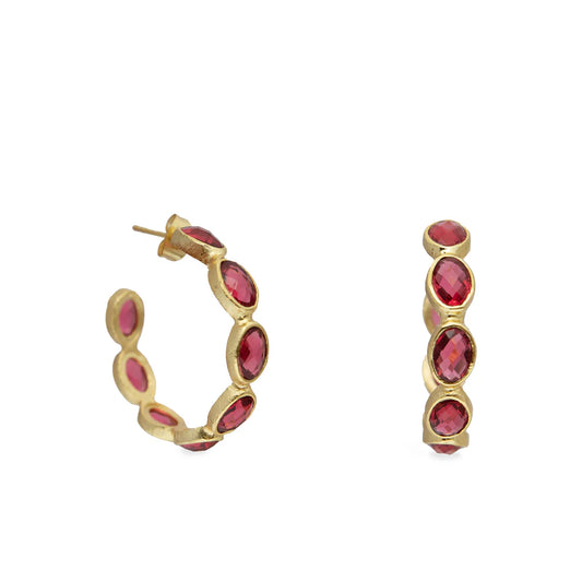 Lago Hoops in Raspberry